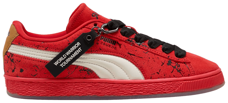 Street Fighter x PUMA Suede Ken Masters