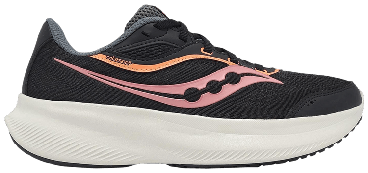Saucony Wmns Cohesion 18 Black Salmon