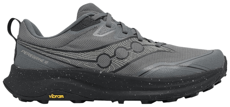 Saucony Peregrine 16 Carbon Black