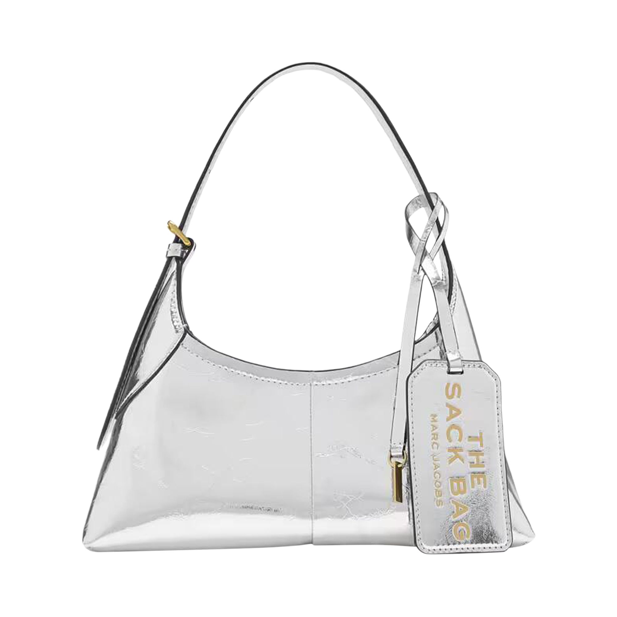 Pre-owned Marc Jacobs The Small Belted Sack Bag 'silver' | Women's Size Onesize
