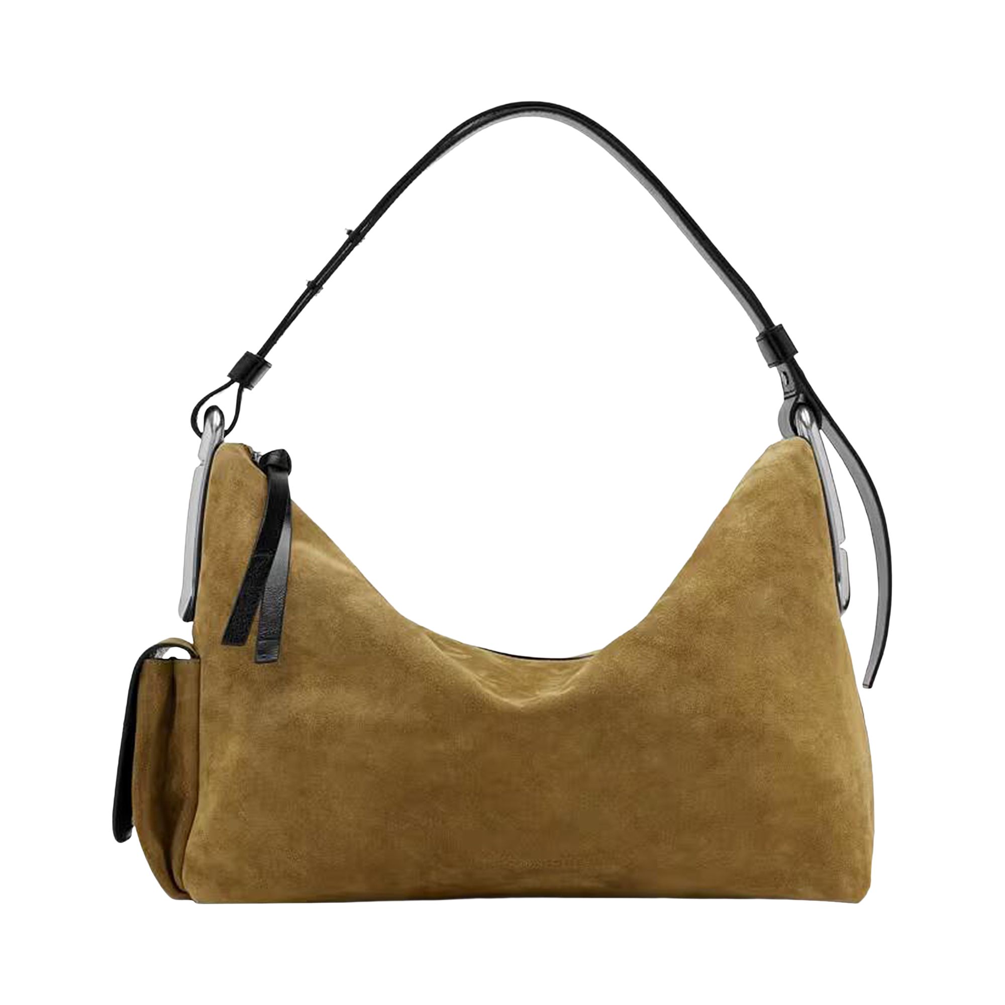 Pre-owned Marc Jacobs Suede Scene Large Shoulder Bag 'hazelnut' | Brown | Women's Size Onesize