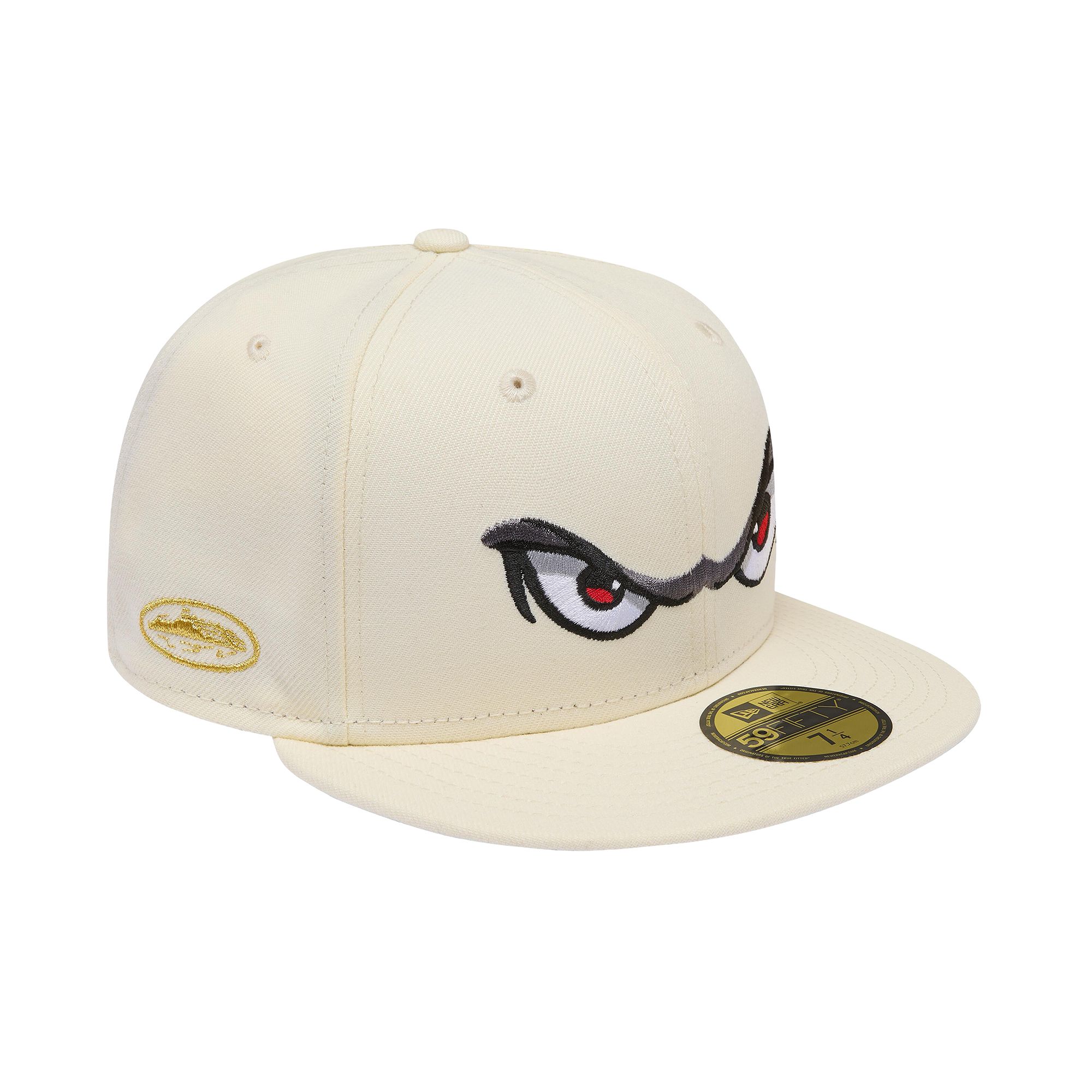 Pre-owned Corteiz Storm New Era 59fifty Fitted Cap 'cream' | Men's Size 7.625