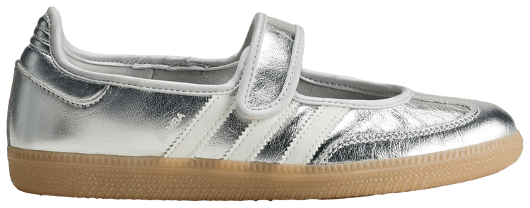 adidas Wmns Samba Jane Silver Metallic Off White
