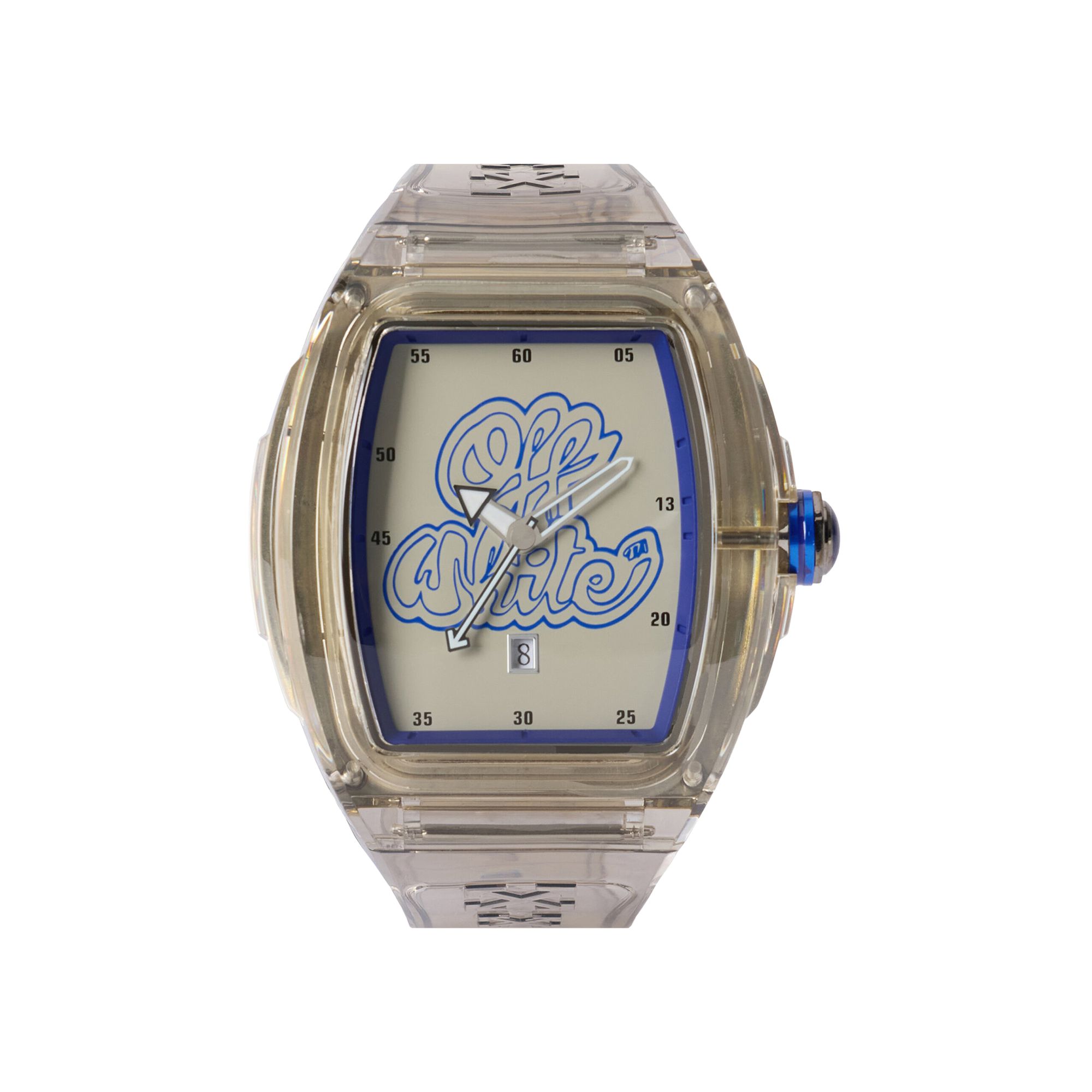 Pre-owned Off-white Beat Synthetic Watch 'grey' | Men's Size Onesize