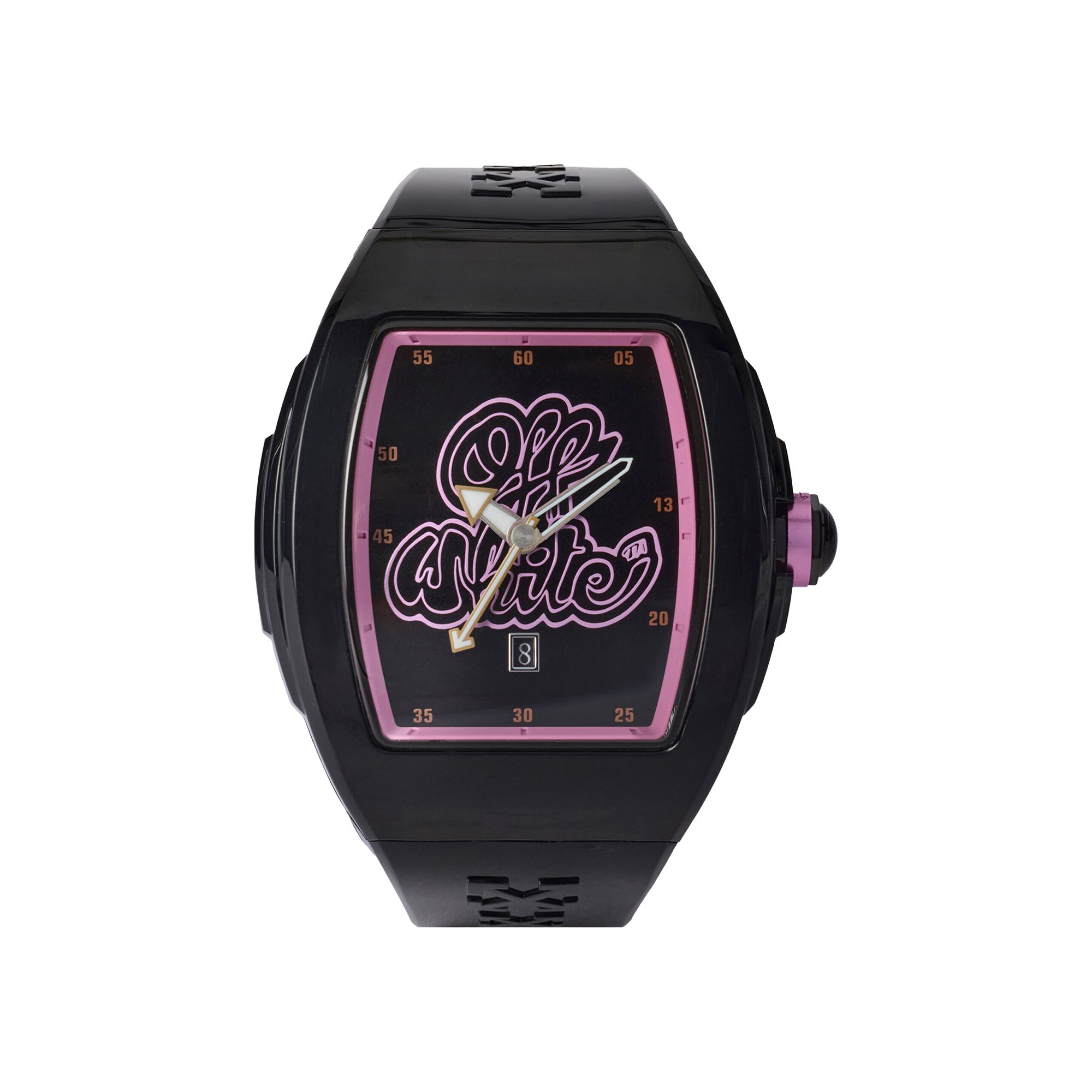 Pre-owned Off-white Beat Synthetic Watch 'black' | Men's Size Onesize