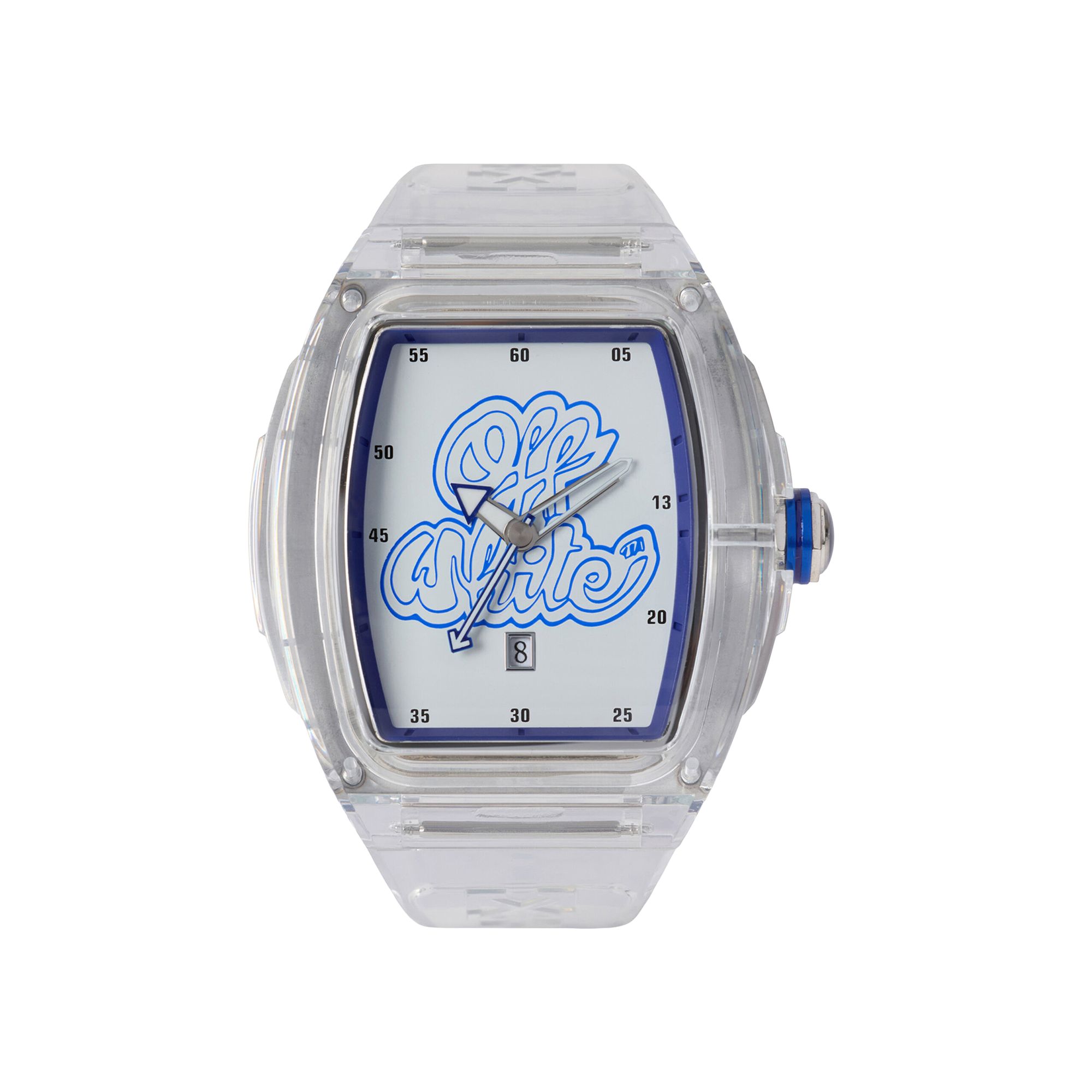 Pre-owned Off-white Beat Synthetic Watch 'transparent' | Men's Size Onesize