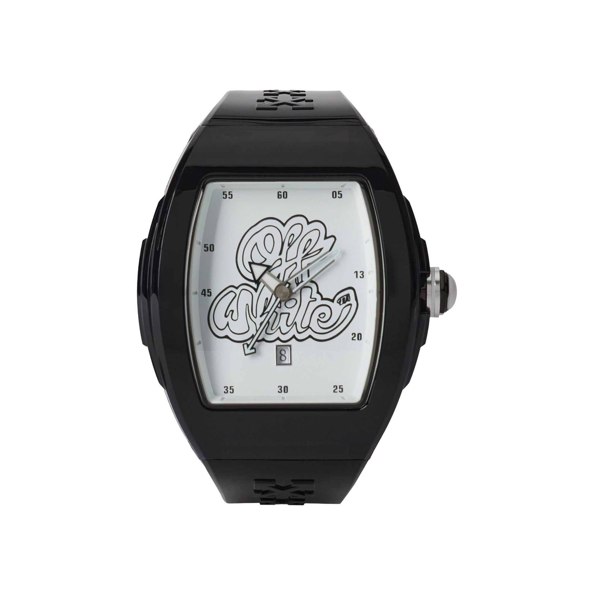 Pre-owned Off-white Beat Synthetic Watch 'black' | Men's Size Onesize