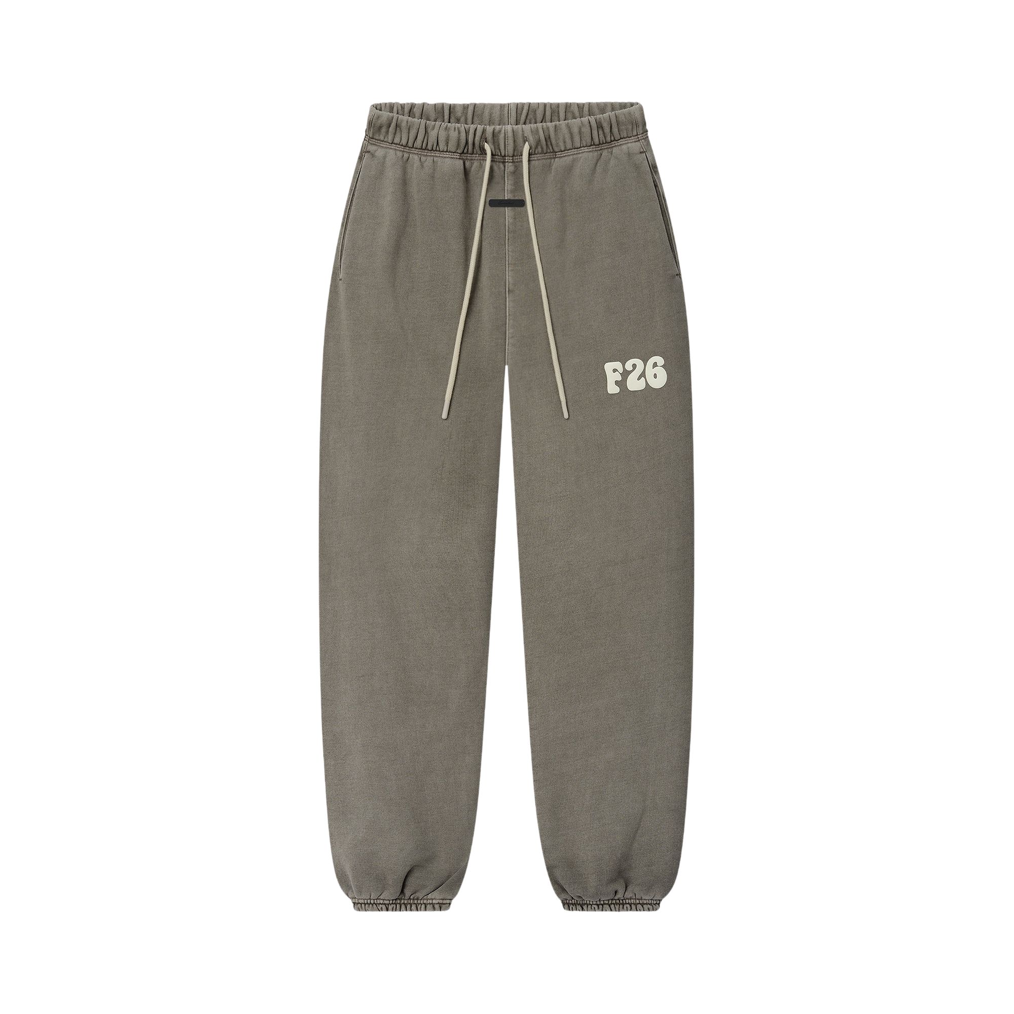 Pre-owned Essentials Fear Of God  Classic Fleece Sweatpant 'washed Seal' | Grey | Women's Size S