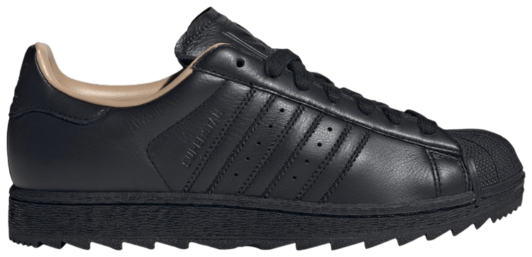 adidas Superstar II Ripple Core Black Warm Sandstone