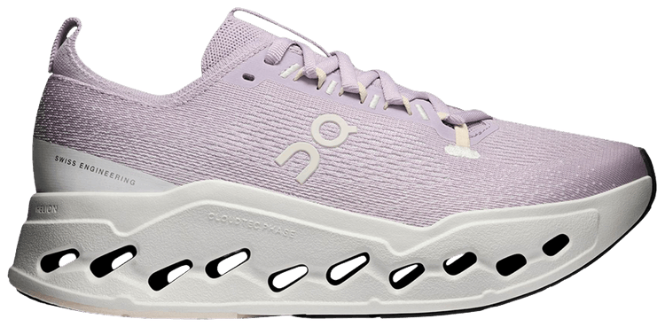 ON Wmns Cloudsurfer Max Foxglove Ivory