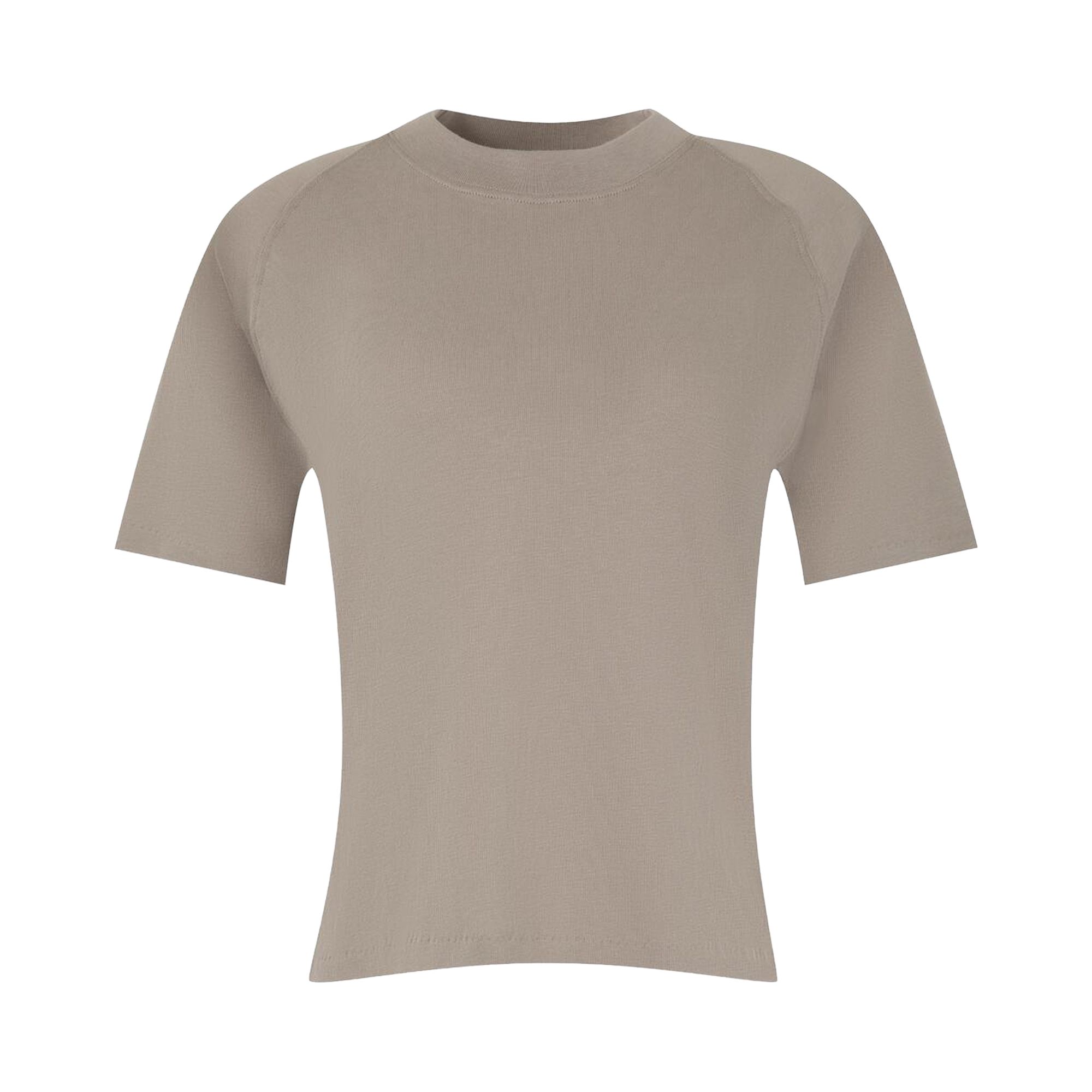 Pre-owned Essentials Fear Of God  Shrunken Tee 'seal' | Grey | Women's Size Xl
