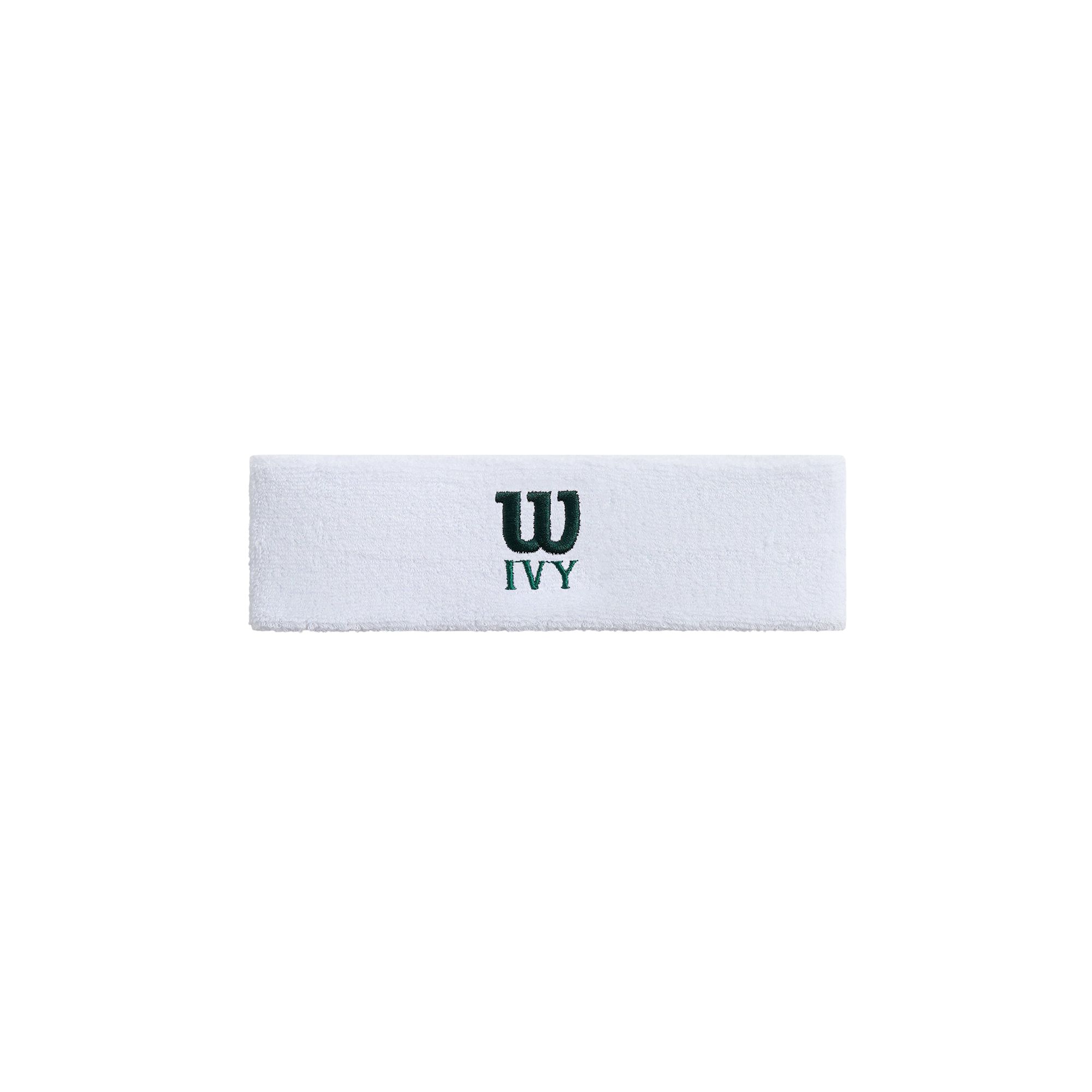 Pre-owned Kith Ivy For Wilson Classic Terry Headband 'white' | Men's Size Onesize