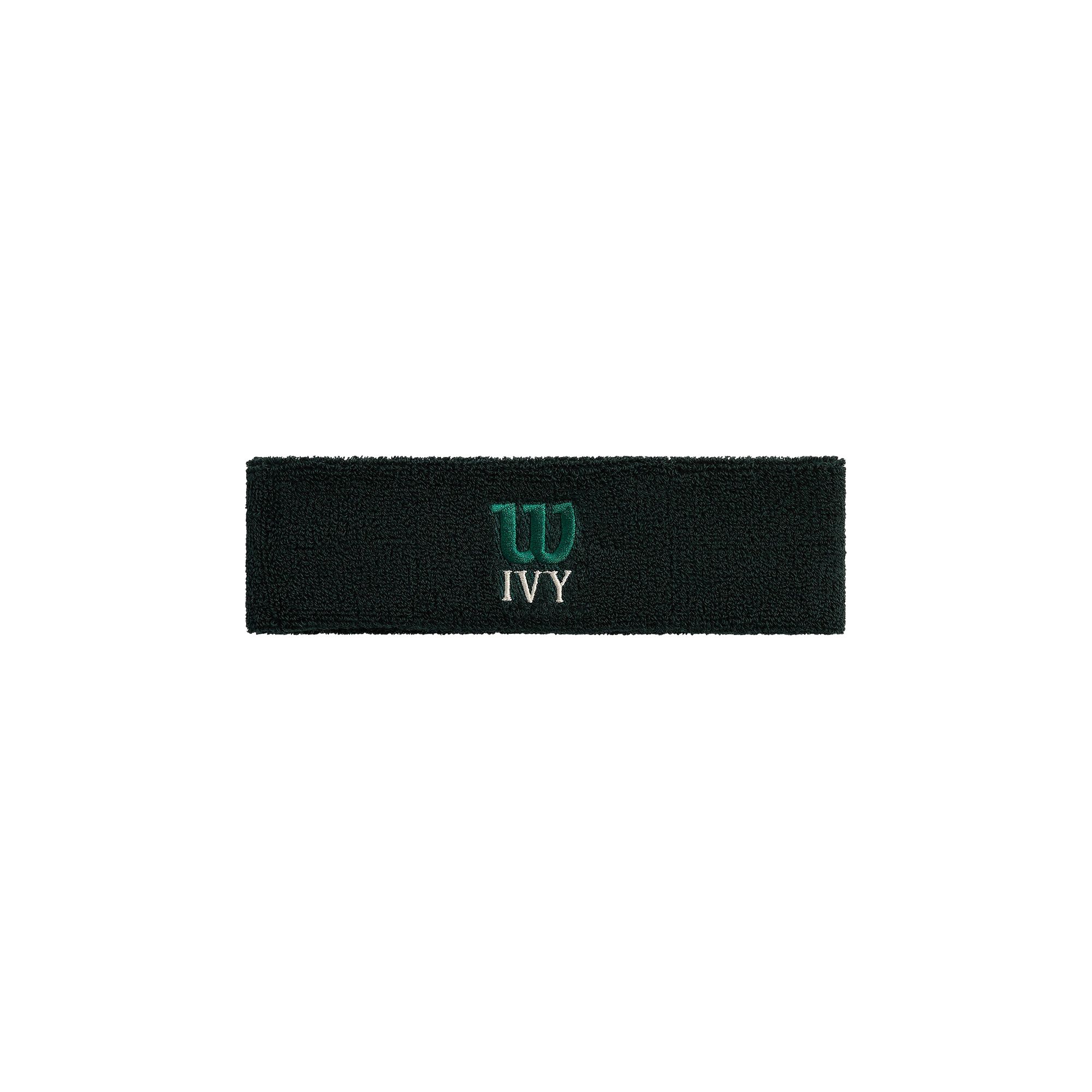 Pre-owned Kith Ivy For Wilson Classic Terry Headband 'ivy Green' | Men's Size Onesize