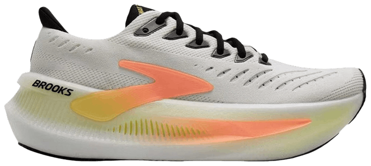 Brooks Wmns Glycerin Max 2 White Cyber Yellow Nightlife
