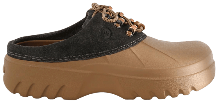 Crocs Axle Suede Mule Sepia Dark Cocoa