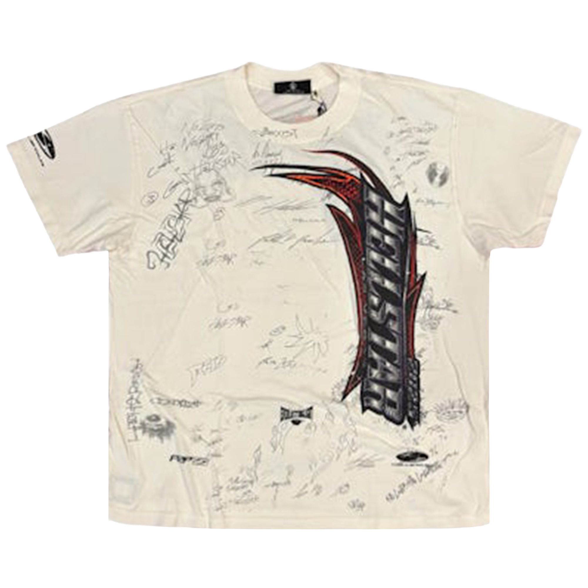 Pre-owned Hellstar Nascar Tee 'white' | Men's Size Xs