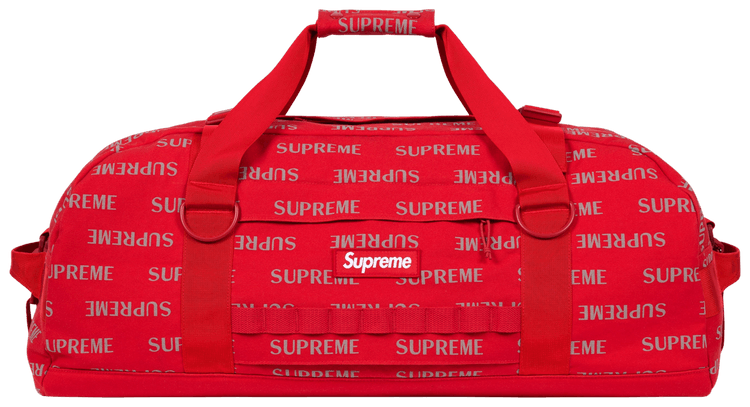 Buy Supreme Large Duffle Bag 'Red' - FW26B6 RED | GOAT