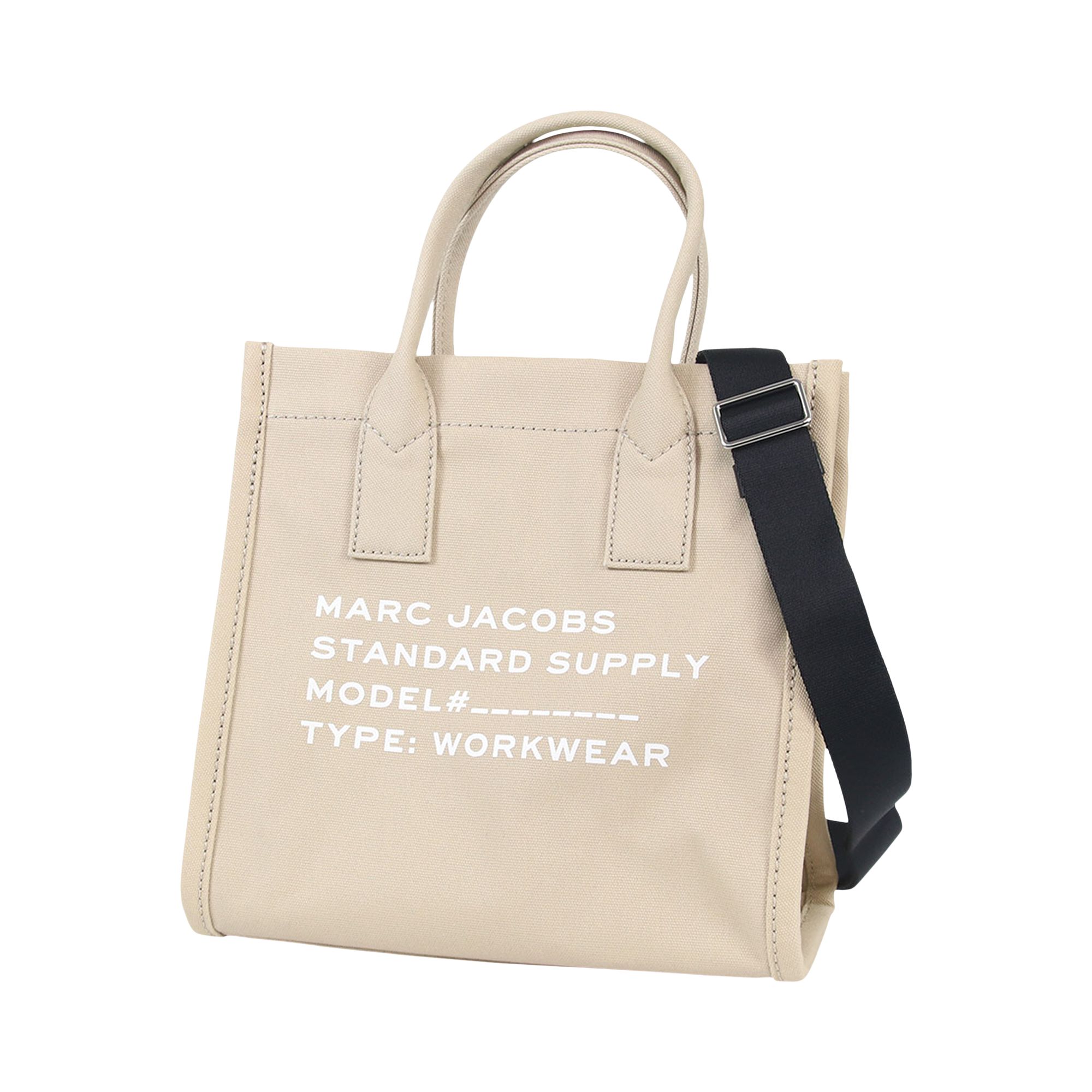 Pre-owned Marc Jacobs Medium Tote Canvas Standard Supply Bag 'beige' | Cream | Women's Size Onesize