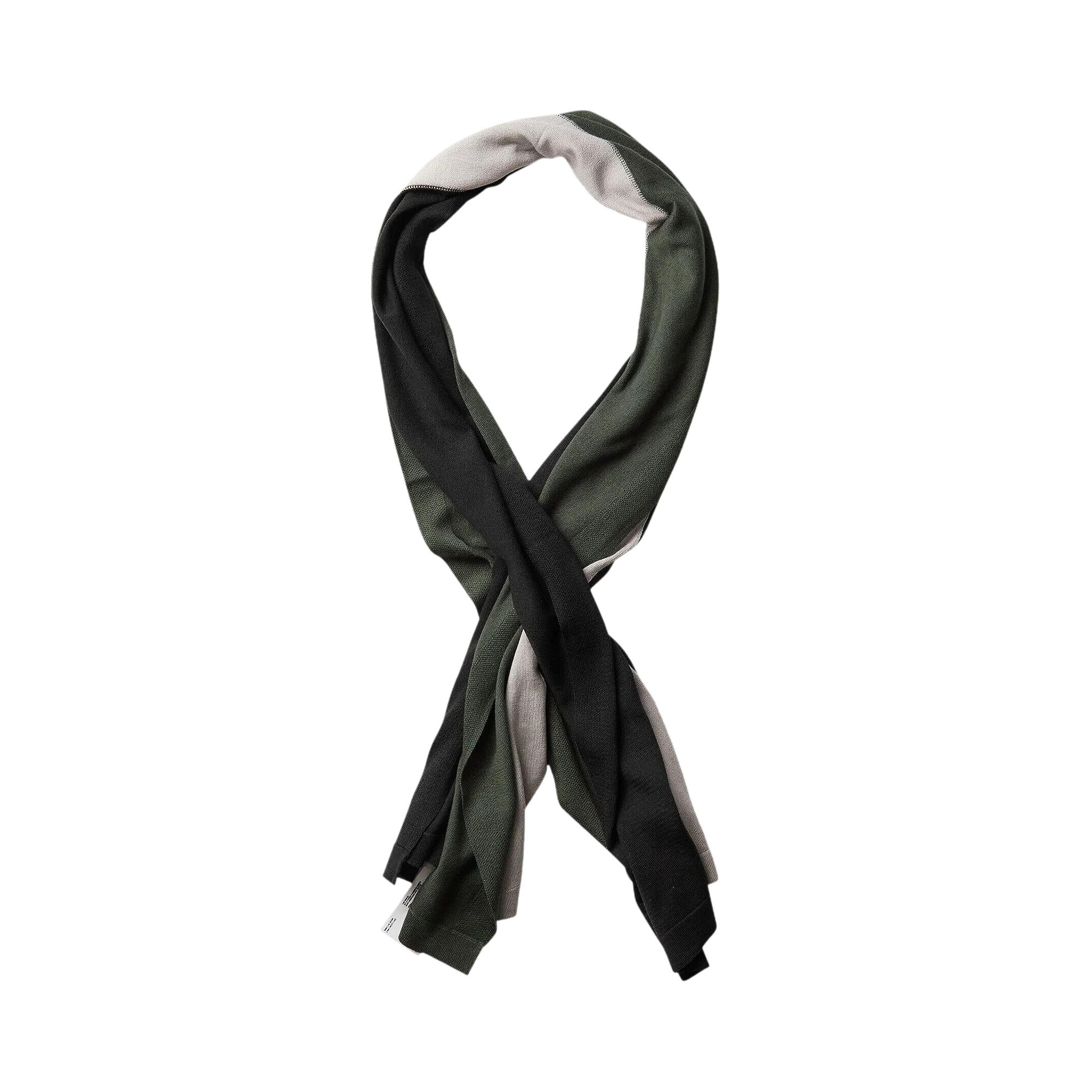 Pre-owned Kiko Kostadinov Sigo Knit Scarf 'black' | Men's Size Onesize