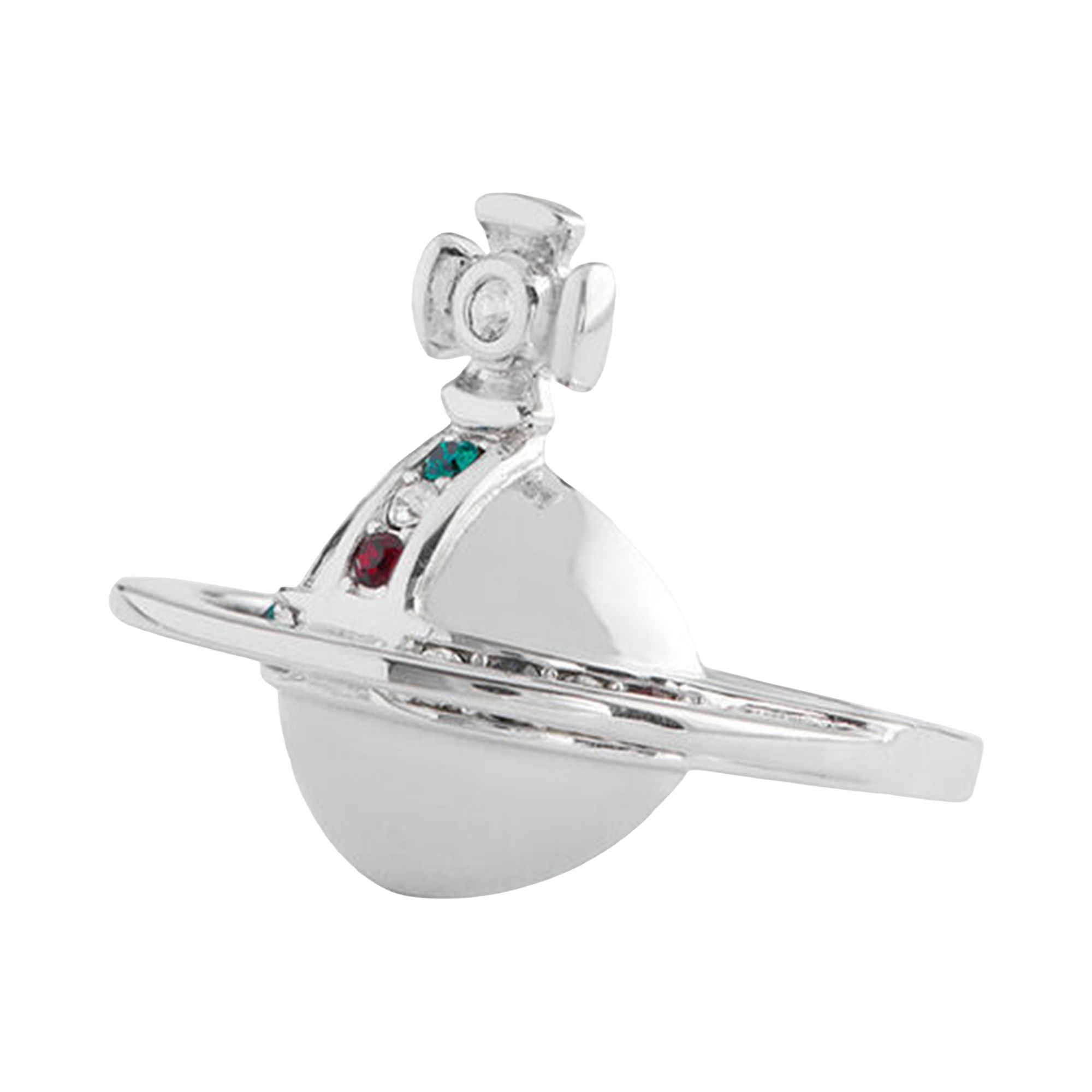Pre-owned Vivienne Westwood Solid Orb Ring 'platinum' | Silver | Women's Size S