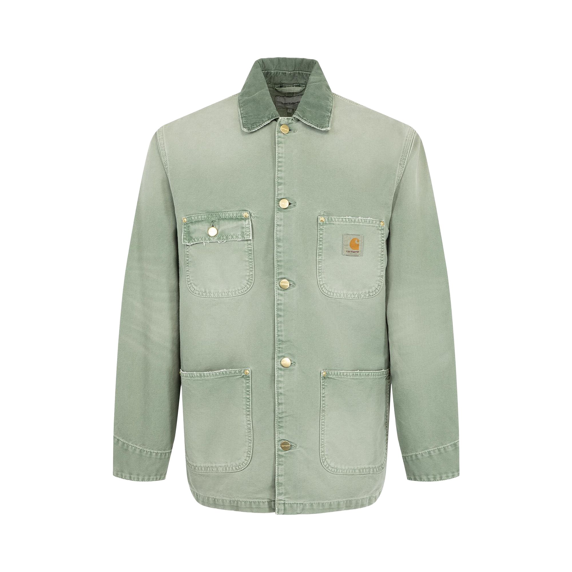 Pre-owned Carhartt Wip Og Chore Coat 'shady Green' | Men's Size M