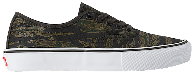 Vans Authentic Camo Green Black