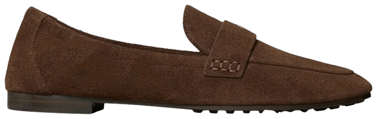 Tory Burch Wmns Ballet Loafer Dark Cocoa