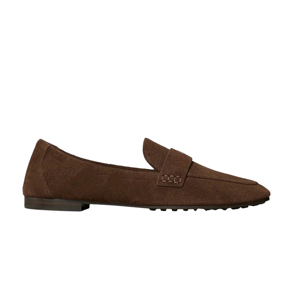Pre-owned Tory Burch Wmns Ballet Loafer 'dark Cocoa' | Tan | Women's Size 6.5