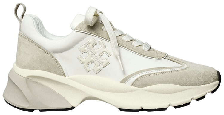 Tory Burch Wmns Good Luck Trainer Bianco