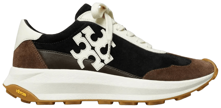 Tory Burch Wmns Tory Trainer Perfect Black Blanc Dark Cocoa