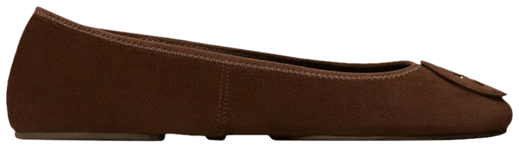 Tory Burch Wmns Reva Travel Ballet s Dark Cocoa