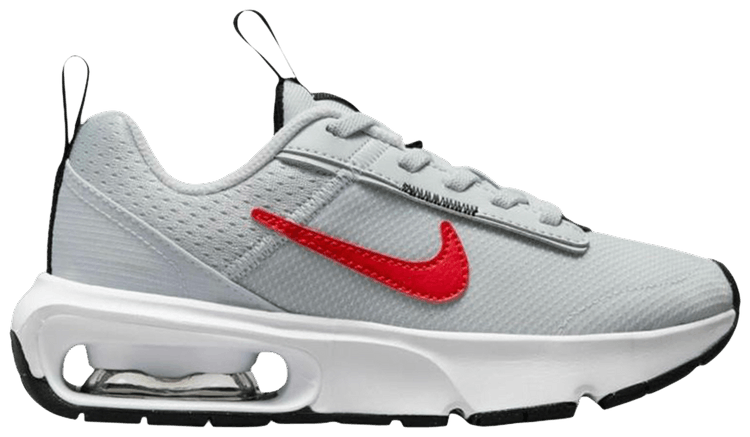 Nike Air Max Interlock PS Light Gray Red Orange Slash