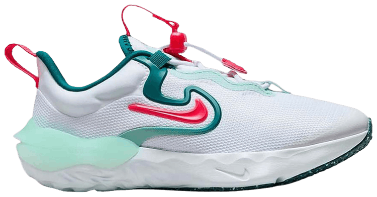 Nike Run Flow PS White Cyan