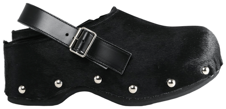 Comme des Garcons Comme Des Garcons Wmns Studded Buckle Clog Black