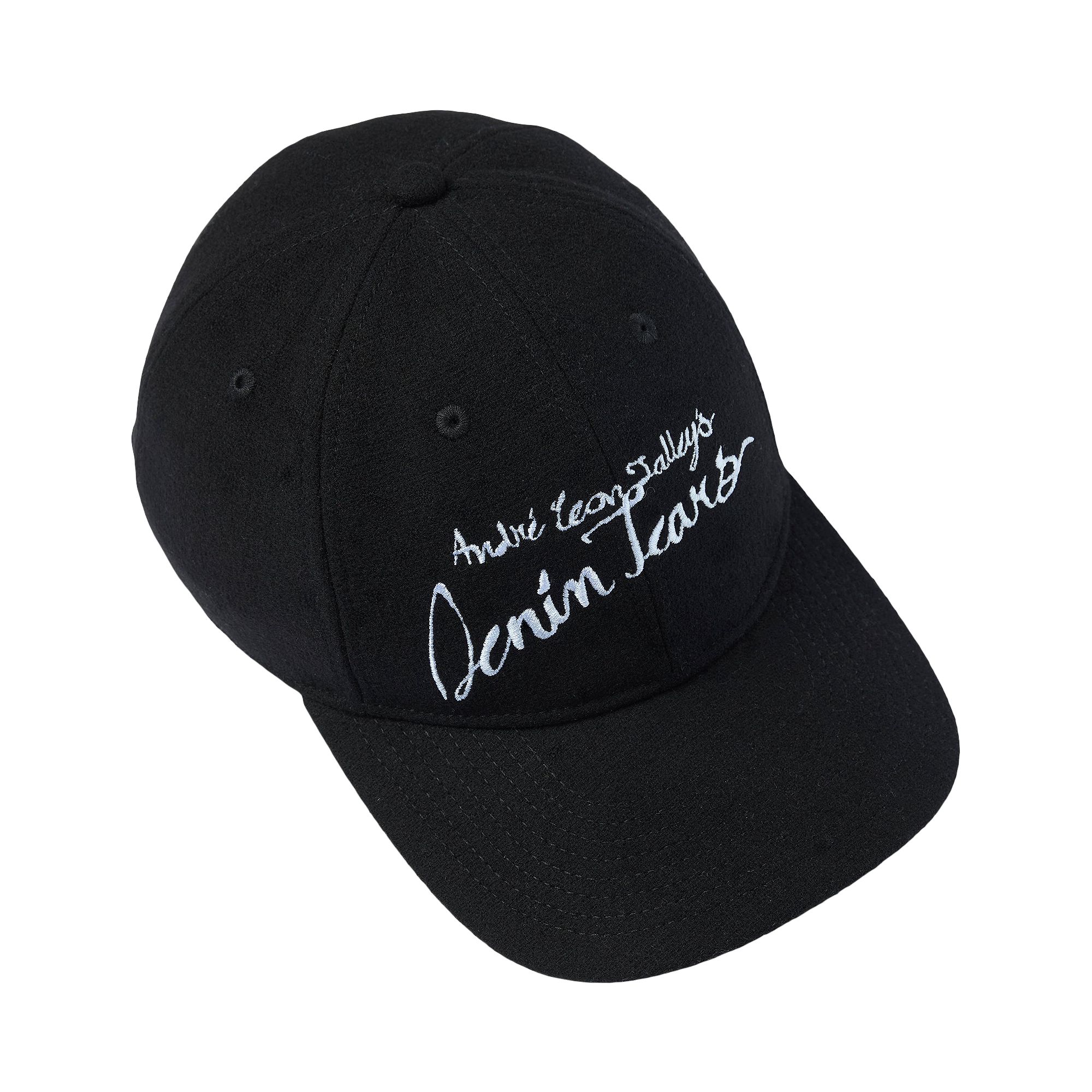 Pre-owned Denim Tears André Leon Talley Felt Cap 'black' | Men's Size Onesize