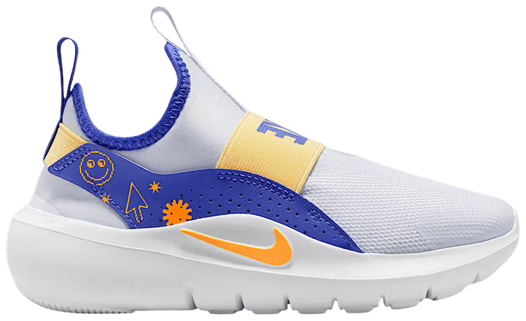 Nike Flex Runner 4 SE PS Football Grey Lapis Soft Yellow