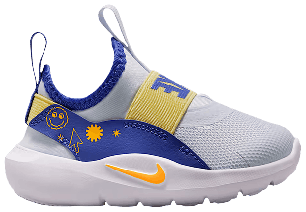 Nike Flex Runner 4 TD Football Grey Lapis Soft Yellow Laser Orange