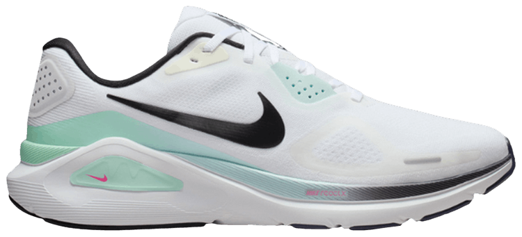 Nike Structure 26 White Black Hyper Pink Mint