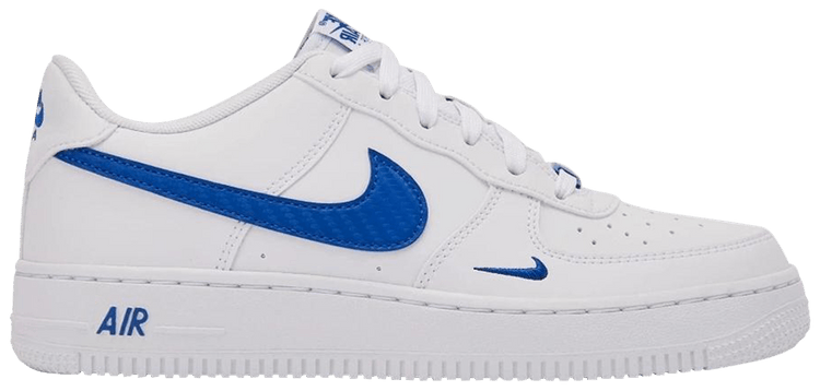 Nike Air Force 1 Tech GS White Game Royal