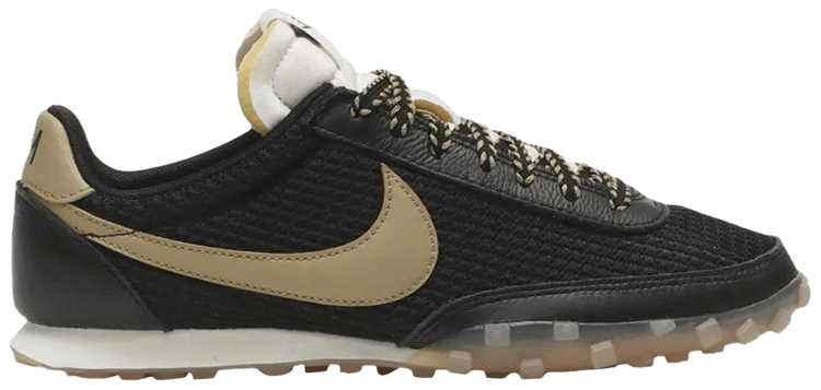 Nike Waffle Racer Black White