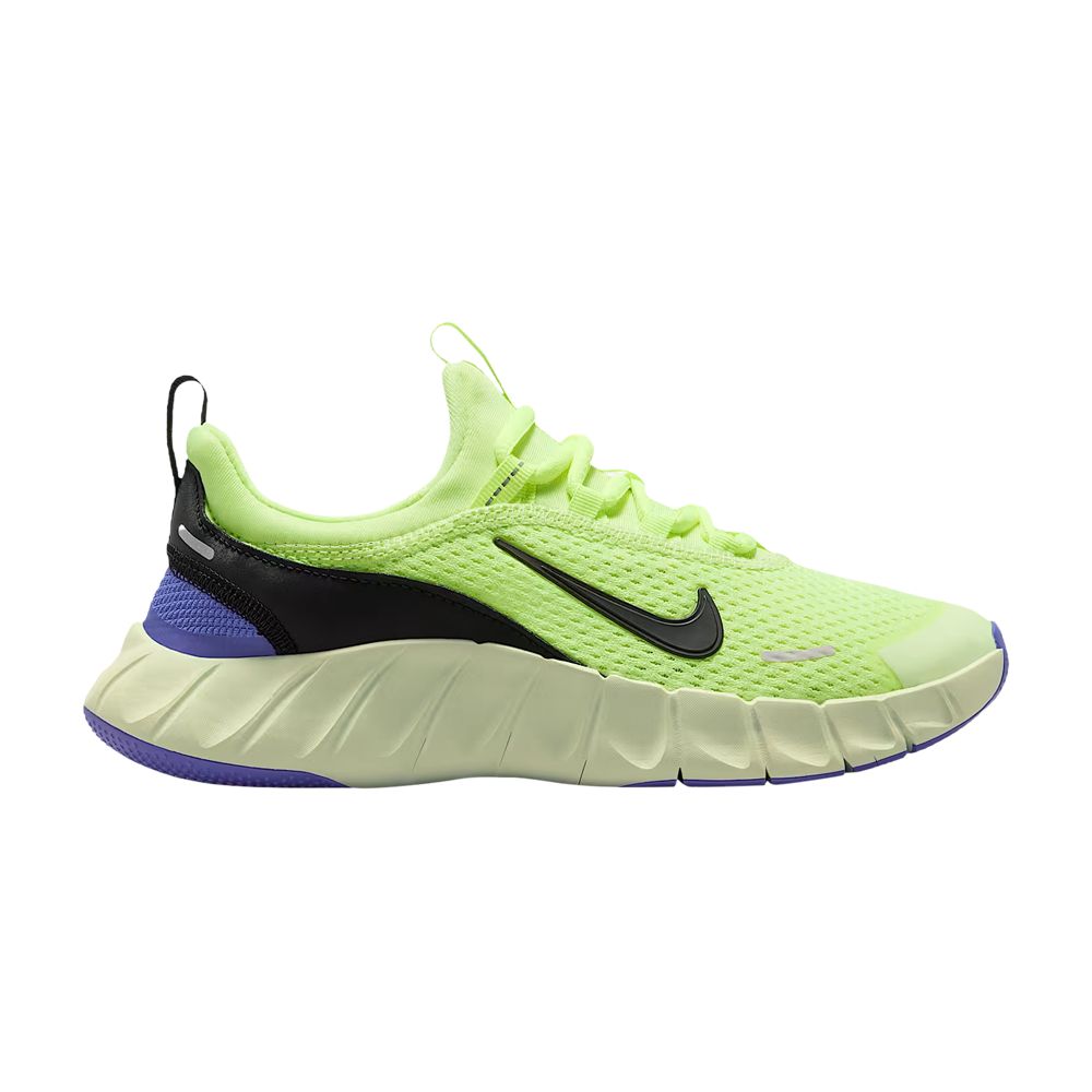 Pre-owned Nike Free Ride Gs 'volt Ice Lapis Volt Tint Black' | Yellow | Kid's Size 6.5