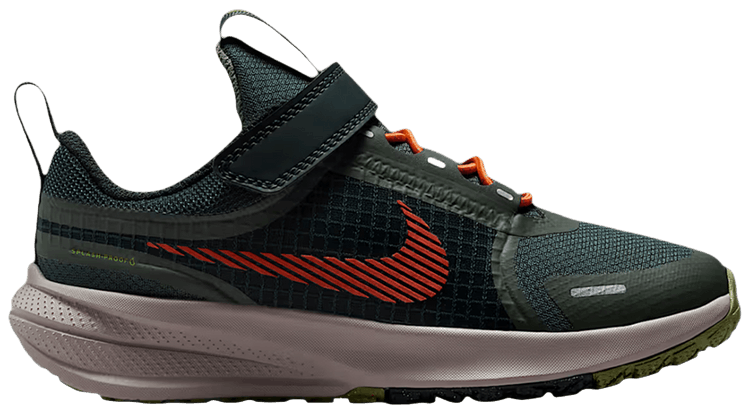 Nike Star Runner PS Black Spruce Green Camouflage Safety Orange