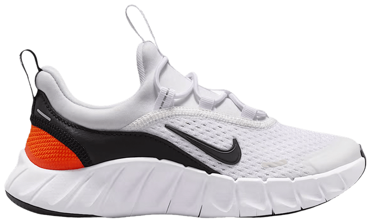 Nike Free Ride PS White Safety Orange Black