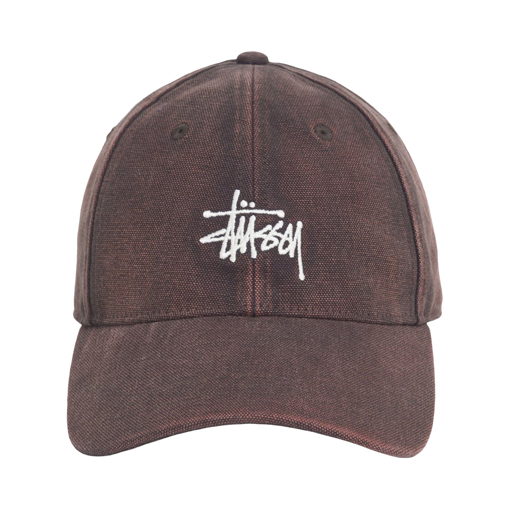 Pre-owned Stussy Washed Basic Stüssy Cap 'brown' | Men's Size Onesize