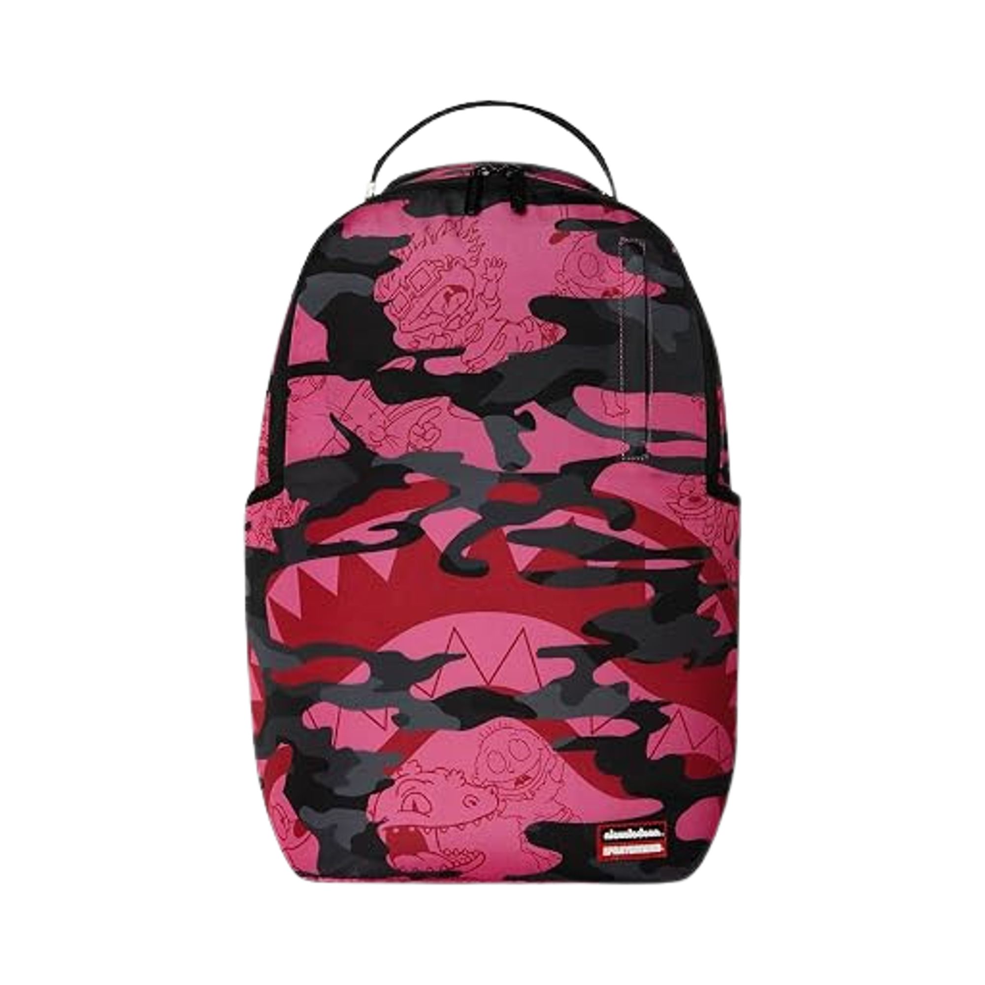 Pre-owned Sprayground 90's Nickelodeon Camo Backpack 'pink' | Men's Size Onesize