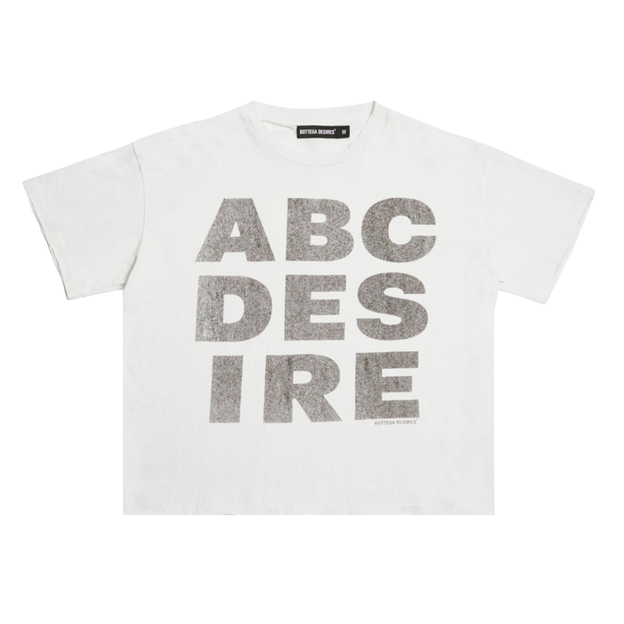 Pre-owned Bottega Desires Abc Desires Tee 'white' | Men's Size M