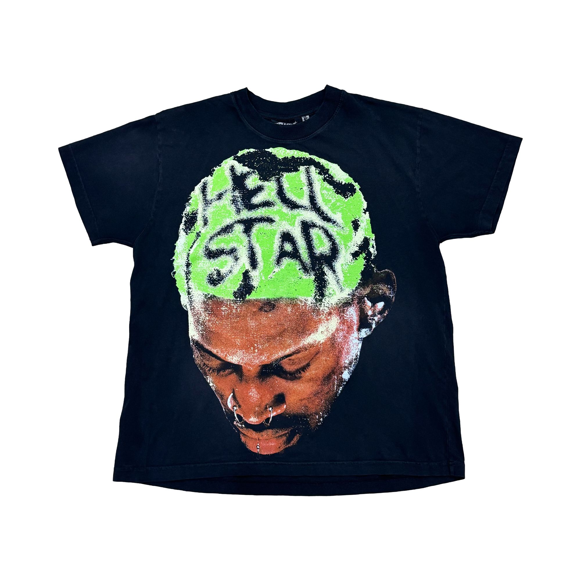 Pre-owned Hellstar Greatest Hits Rodman T-shirt 'black' | Men's Size M