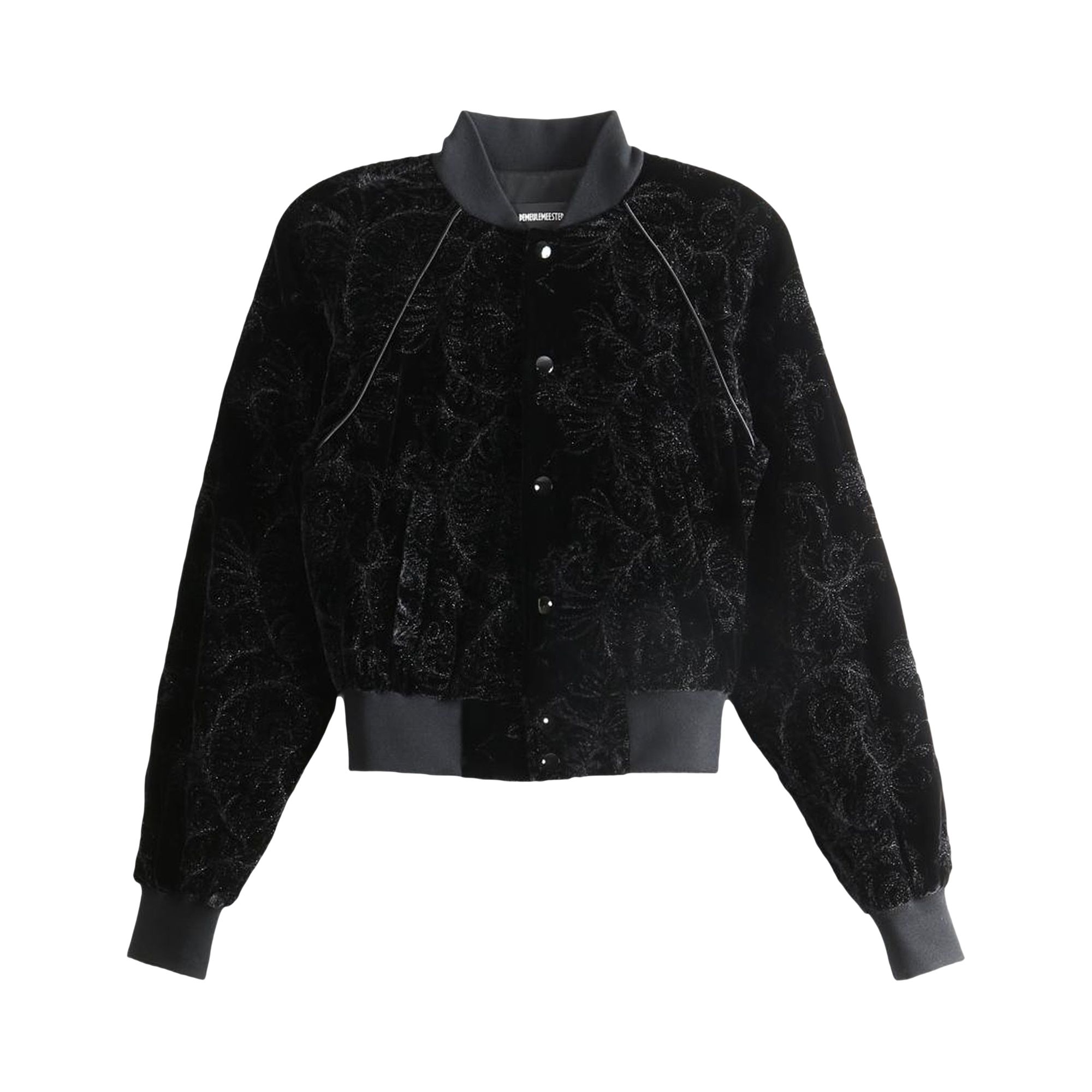 Pre-owned Ann Demeulemeester Arya Slim Fit Raglan Bomber 'black' | Women's Size 40