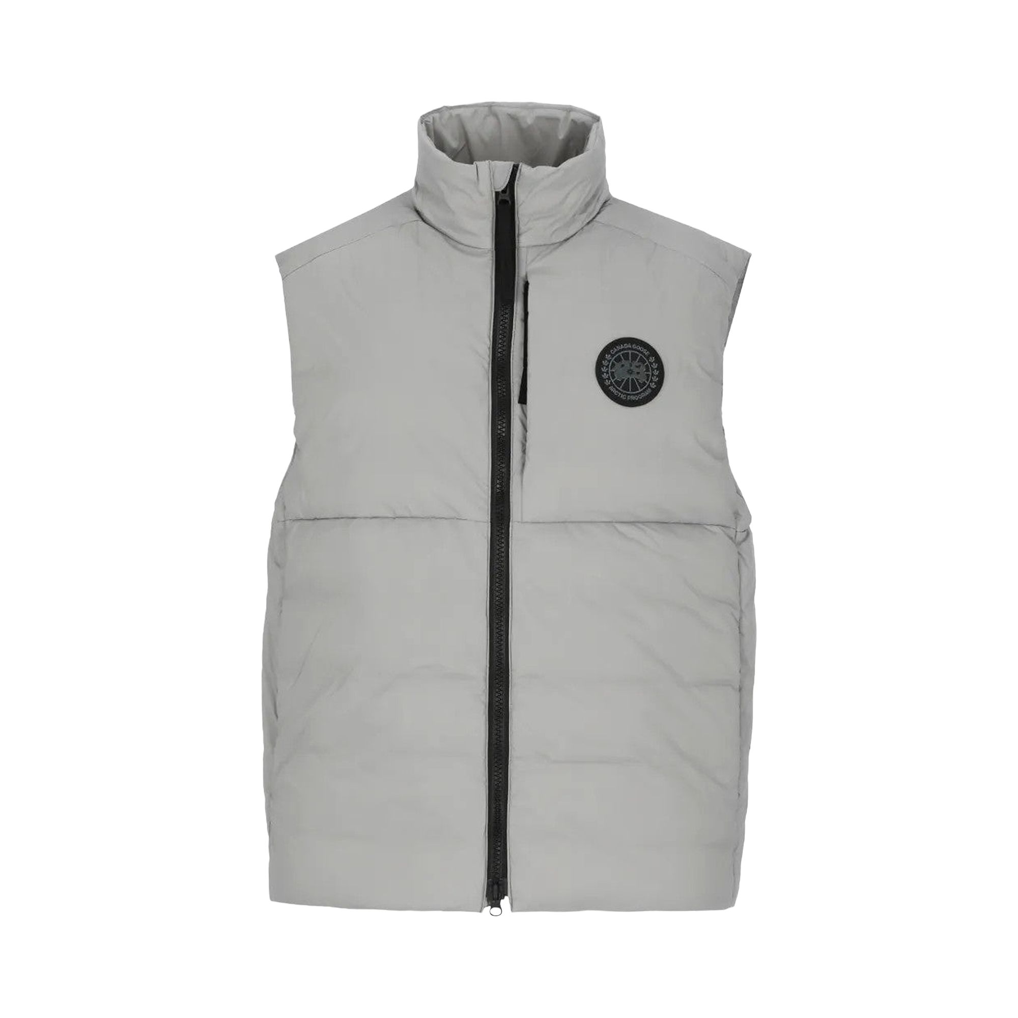 Pre-owned Canada Goose Lodge Vest 'grey/gris Stratus' | Men's Size L