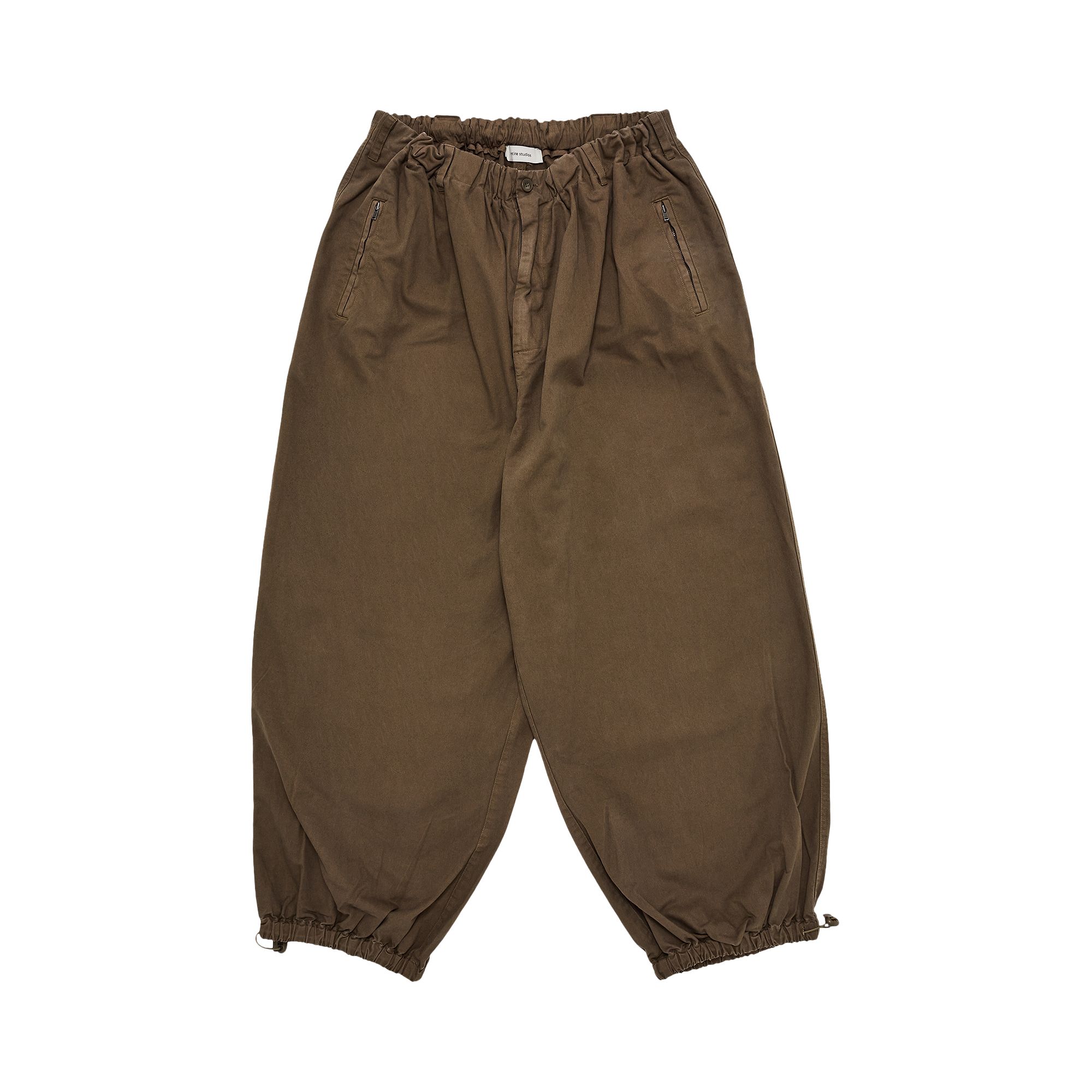 Pre-owned Entire Studios Profile Pant Cotton 'military Green' | Men's Size Xs